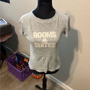 Marco Polo reversible Gray Graphic Women's Top